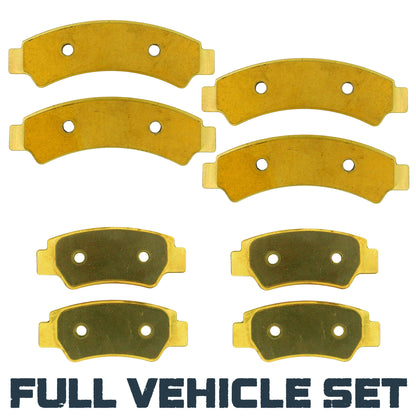 CFMoto U10 PRO/U10XL PRO 2025-2026 Brass Brake Pad Set