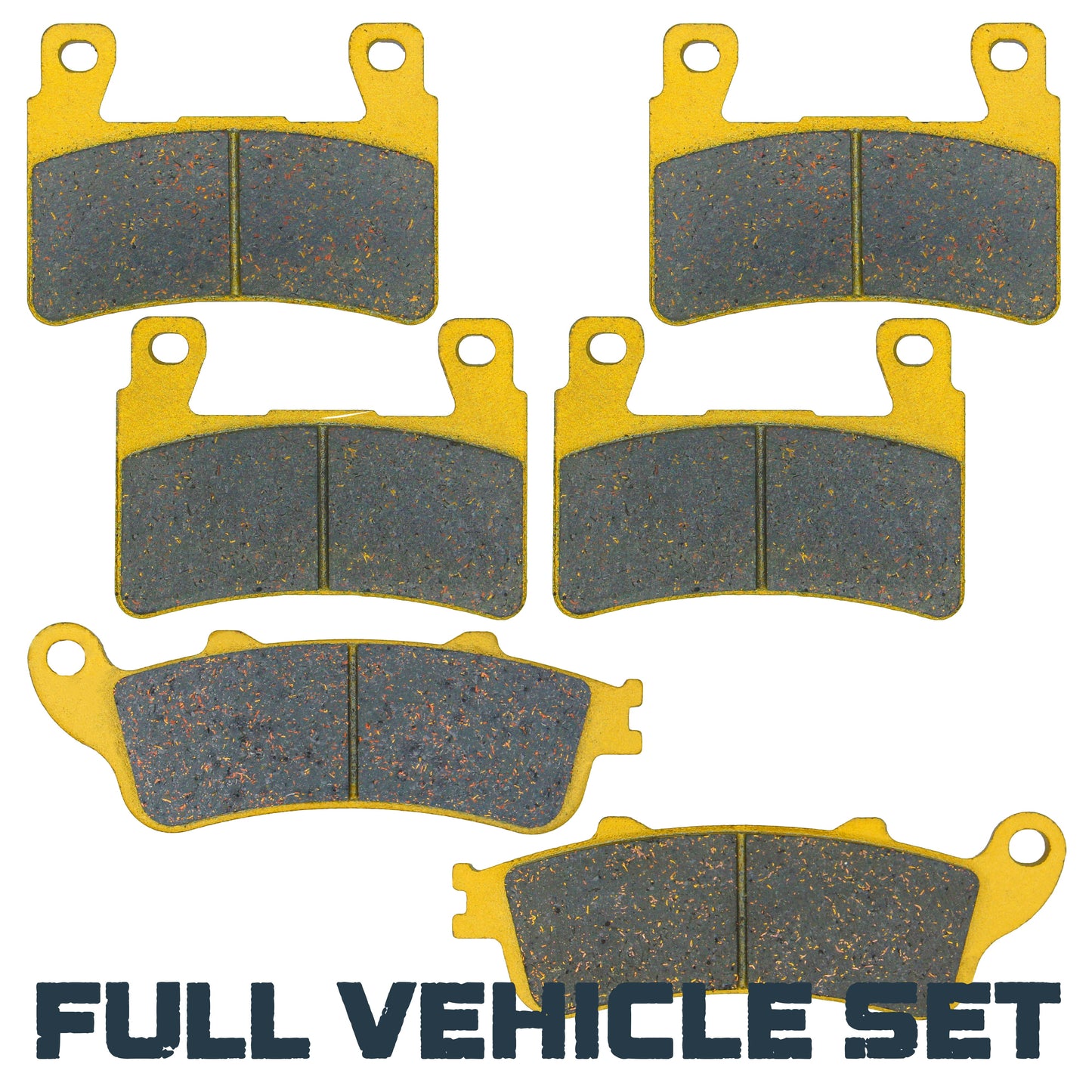Honda GL1800C Valkyrie 2014-2015 Ceramic Brake Pad Set