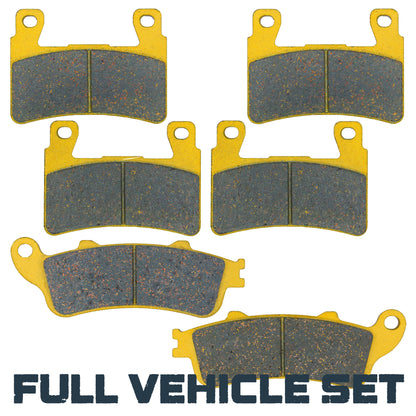 Honda GL1800C Valkyrie 2014-2015 Ceramic Brake Pad Set