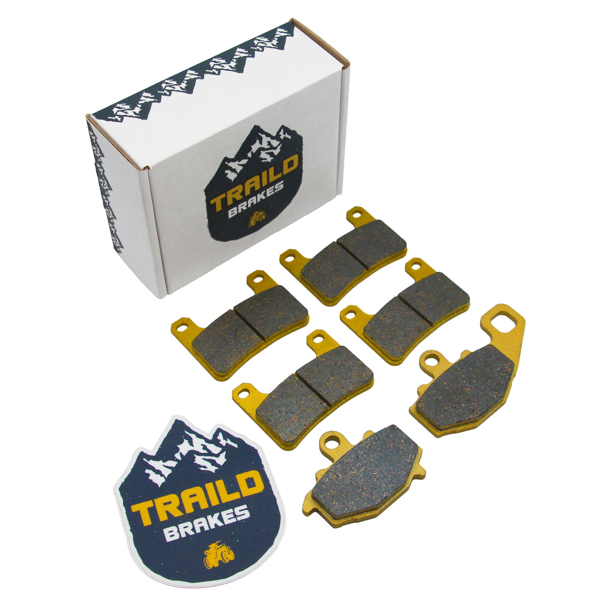 Kawasaki Ninja ZX-10R 2008-2010 Ceramic Brake Pad Set