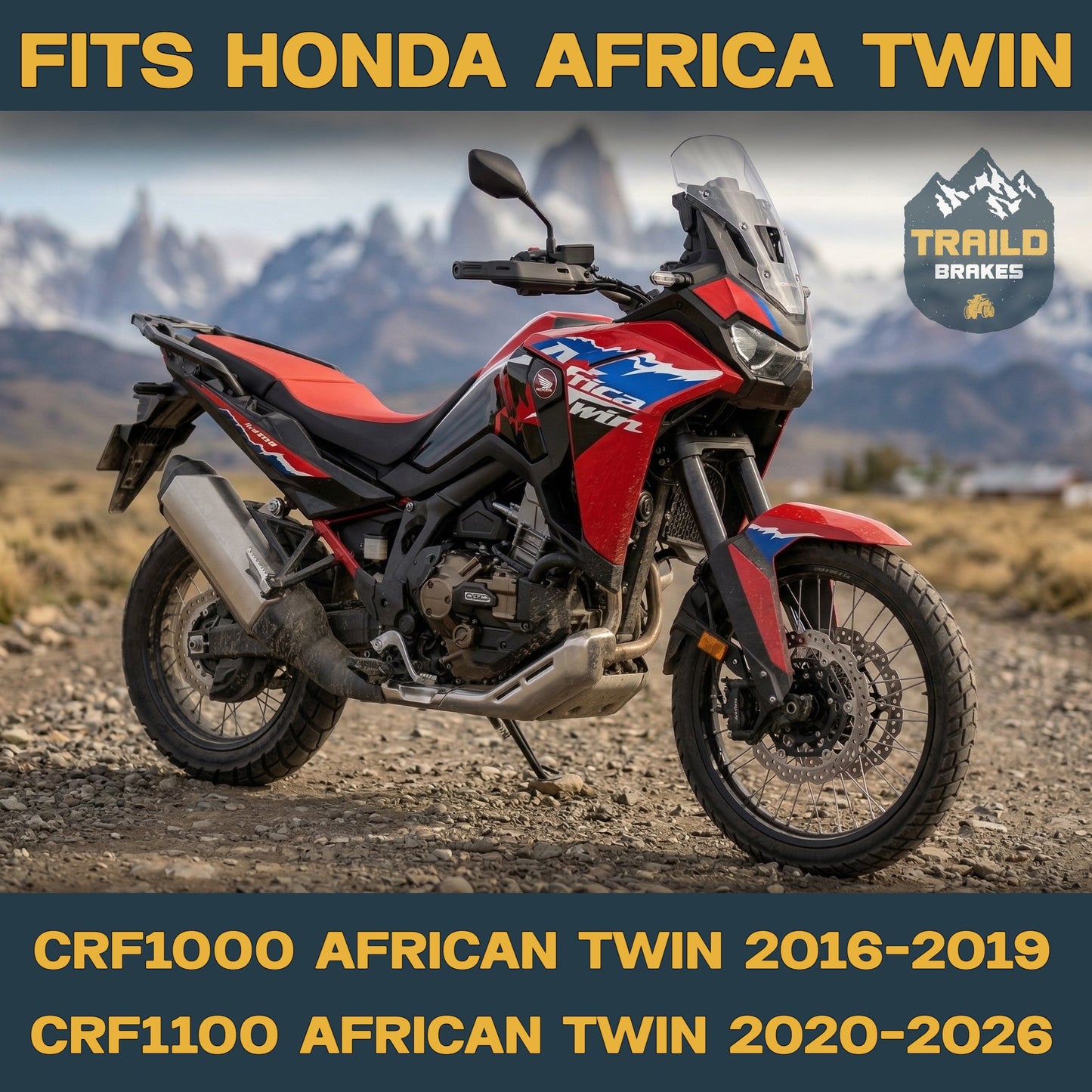 Honda CRF African Twin 2016-2026 Ceramic Brake Pad Set