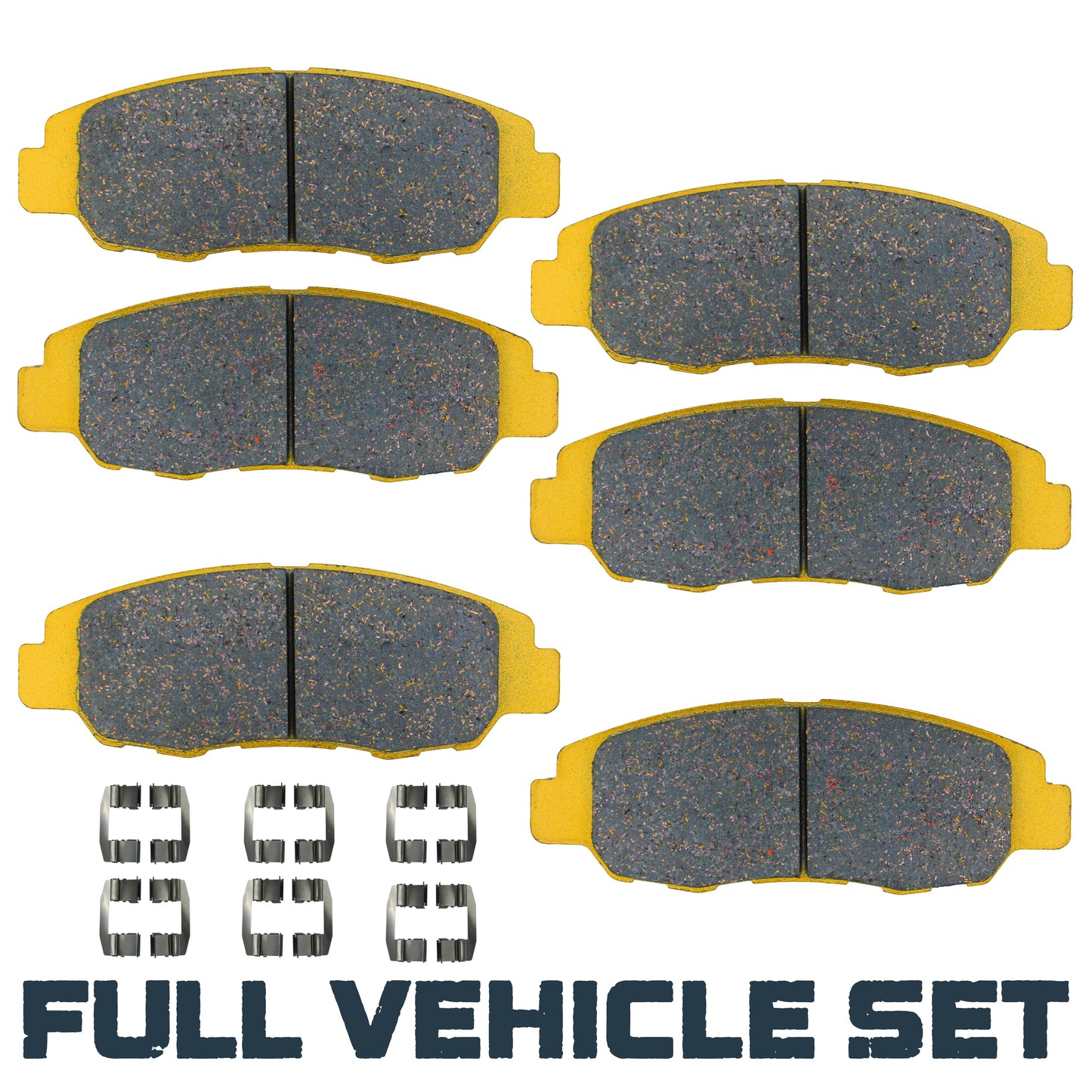 Polaris Slingshot 2015-2026 Ceramic Brake Pad Set