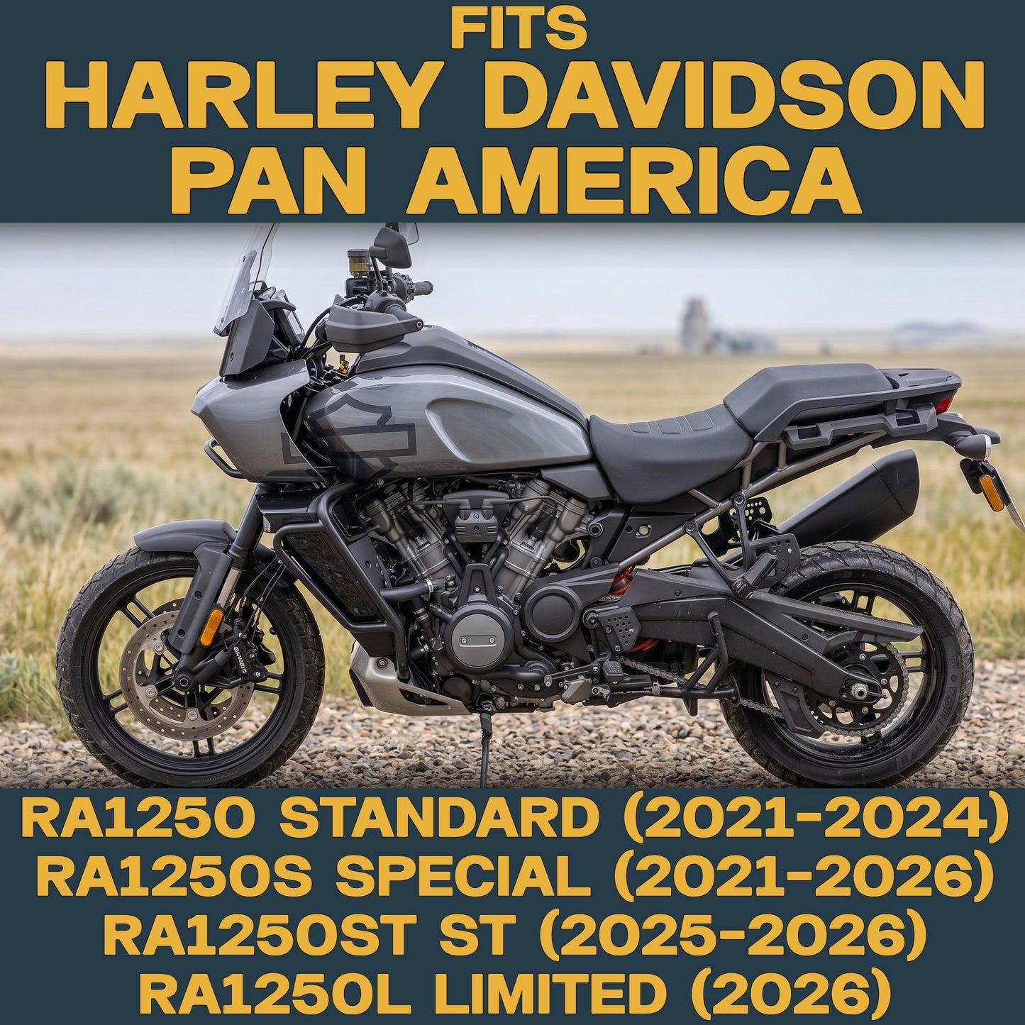 Harley-Davidson Pan America RA1250 2021-2026 Ceramic Brake Pad Set