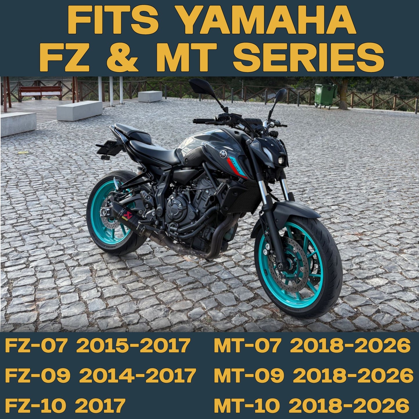 Yamaha FZ-MT Series 07/09/10 2014-2026 Ceramic Brake Pad Set