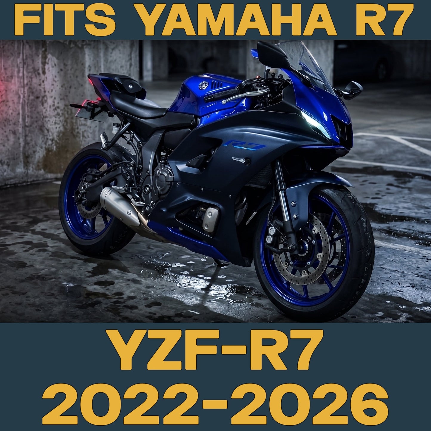 Yamaha YZF-R7 2022-2026 Ceramic Brake Pad Set