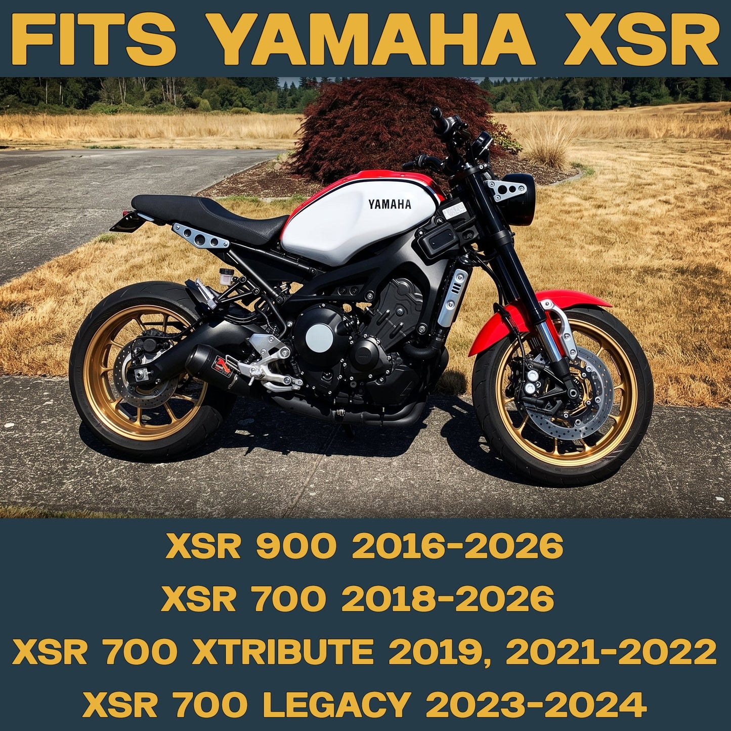 Yamaha XSR700 / XSR900 2016-2026 Ceramic Brake Pad Set