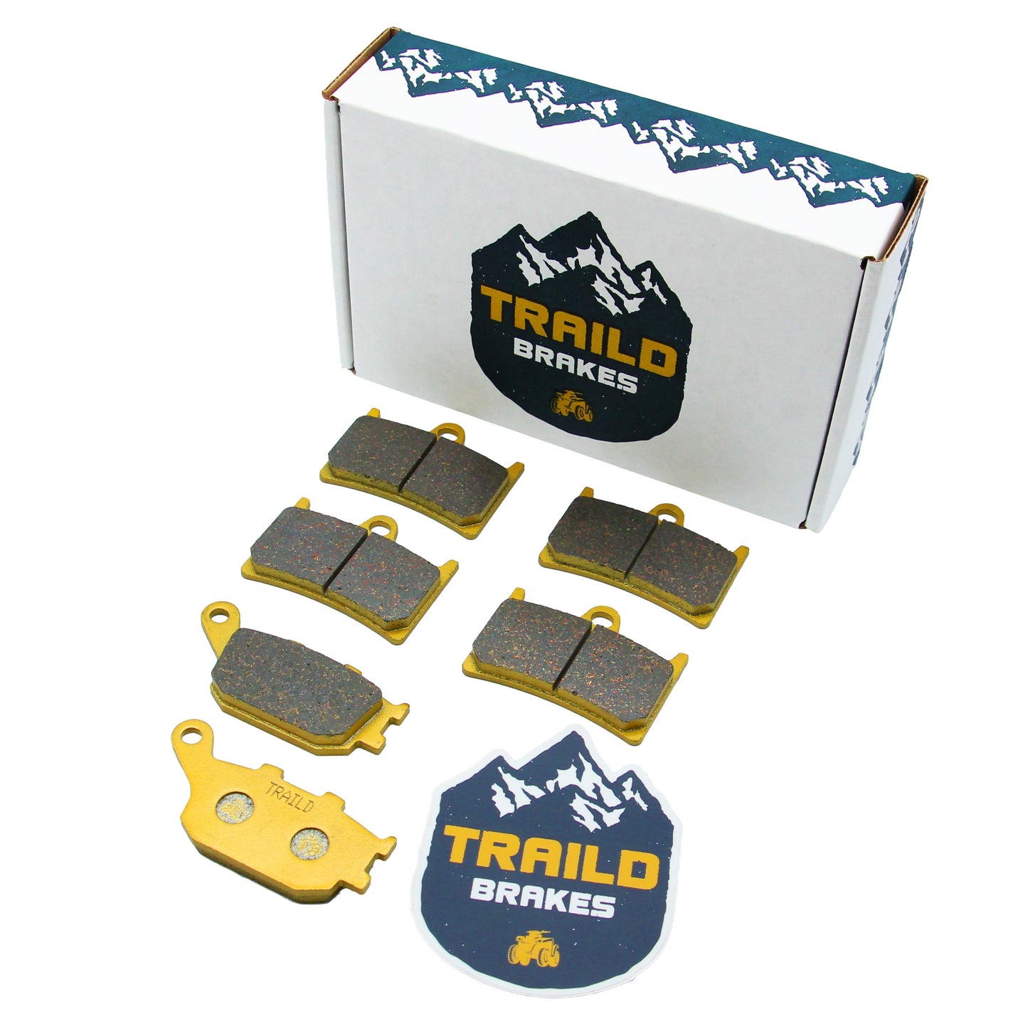 Yamaha YZF-R6 2003-2016 Ceramic Brake Pad Set