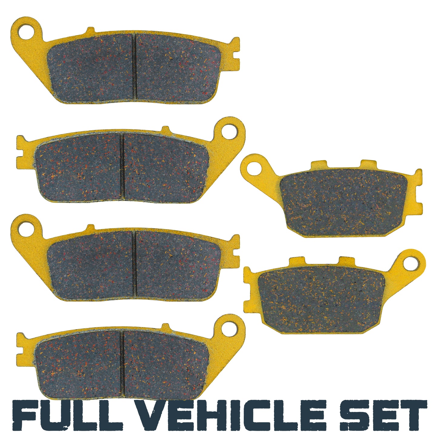 Kawasaki Ninja 650 2017-2026 Ceramic Brake Pad Set