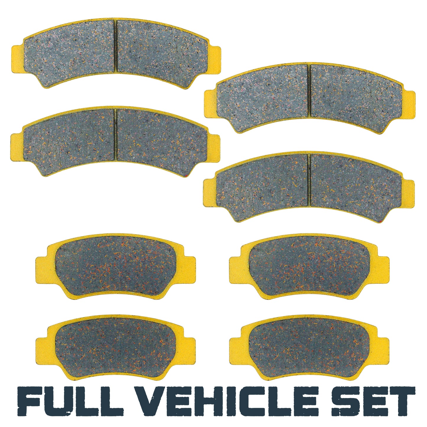 Segway Fugleman UT10/UT6/1000/570 2021-2025 Ceramic Brake Pad Set