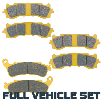 Honda Gold Wing 2018-2025 Ceramic Brake Pad Full Vehicle Set
