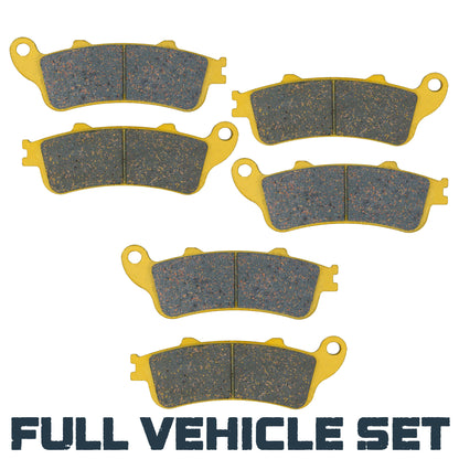 Honda VTX1800 2002-2008 Ceramic Brake Pad Full Vehicle Set