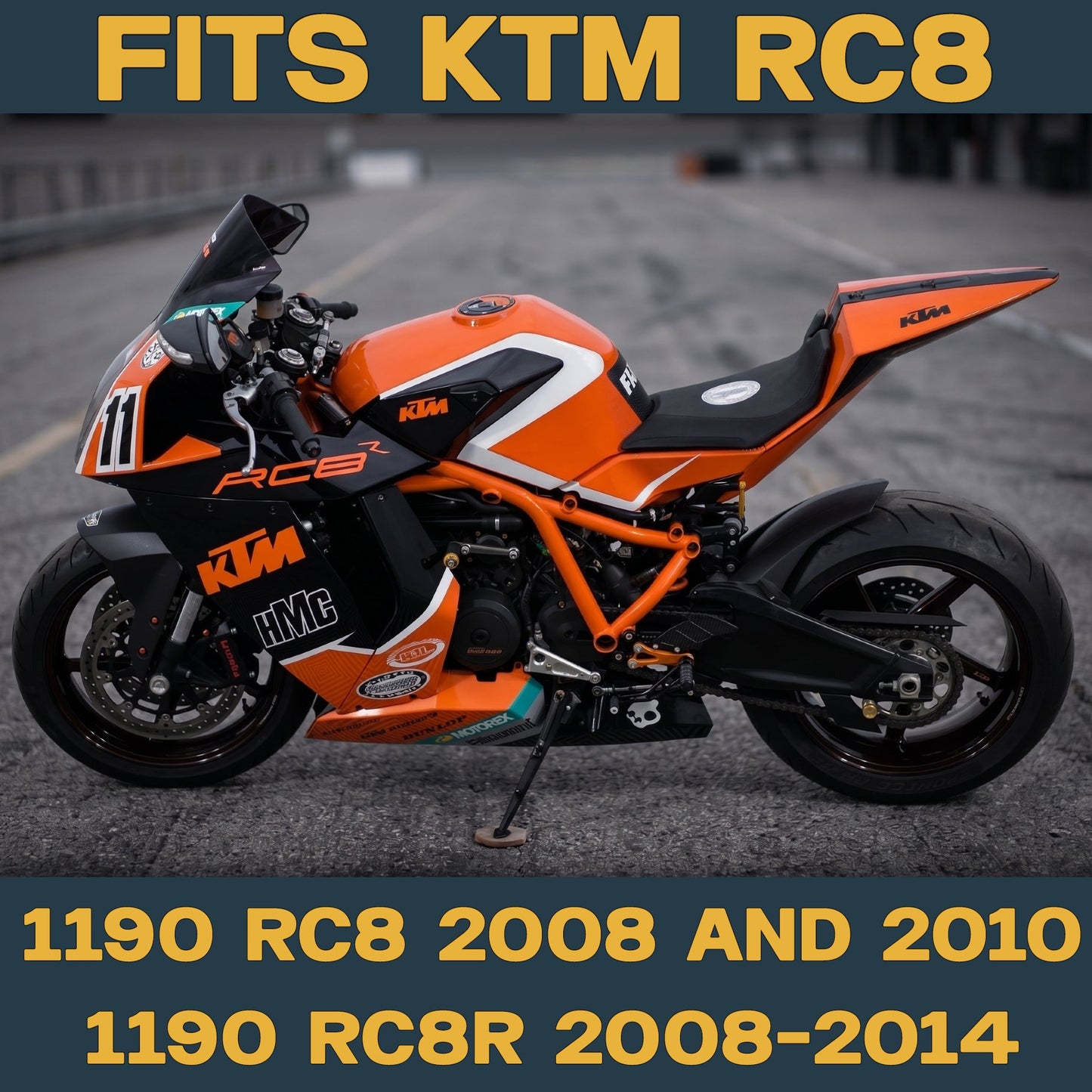 KTM 1190 RC8/RC8R 2008-2014 Ceramic Brake Pad Set
