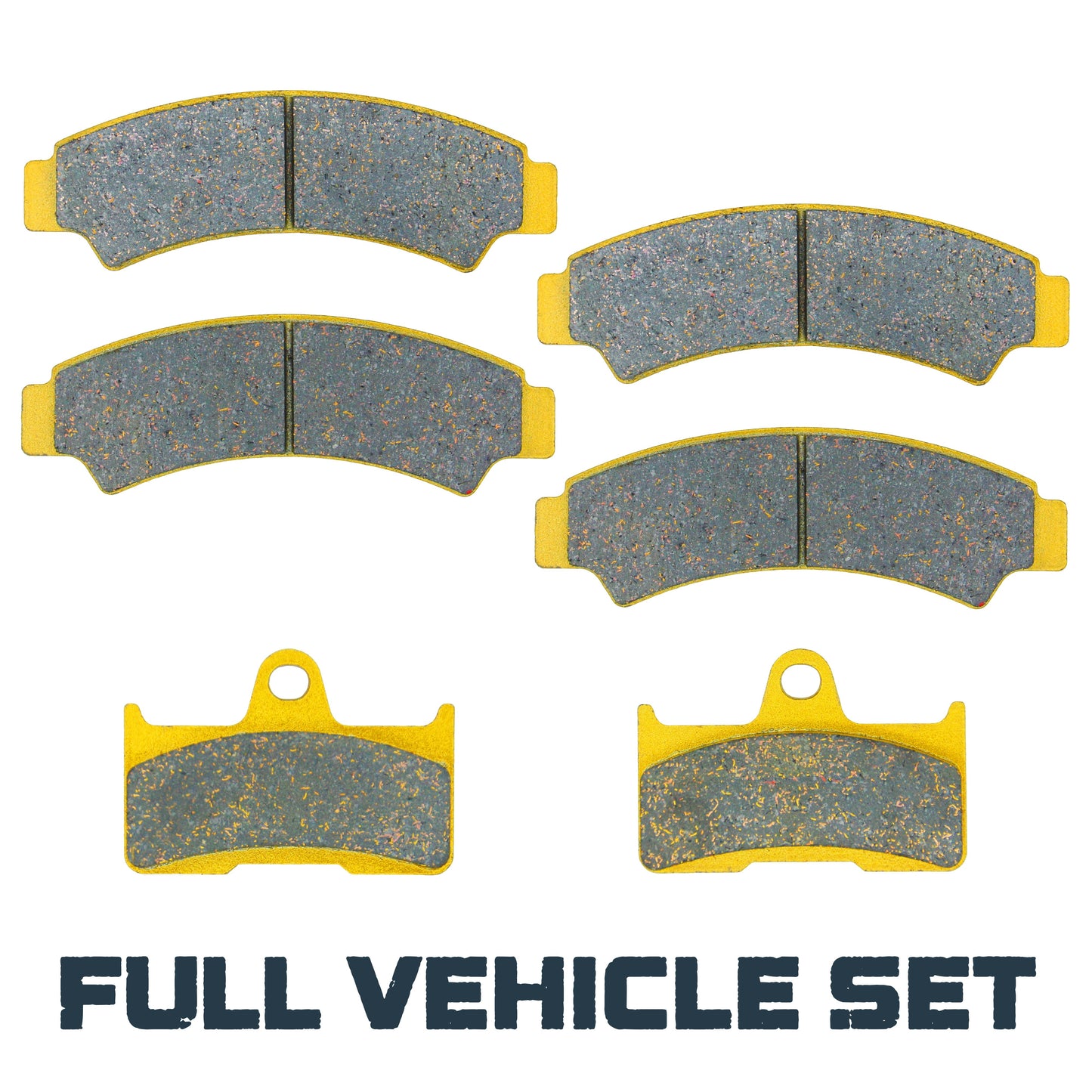 Segway Snarler AT5/AT6 SE (3 Caliper Set) 2021-2025 Ceramic Brake Pad Set
