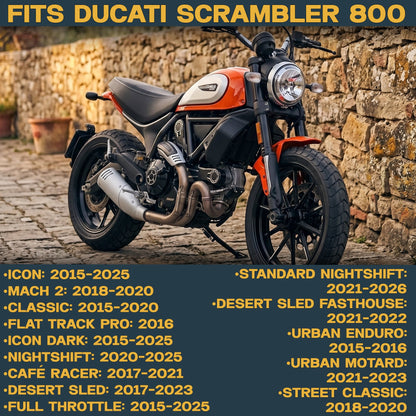 Ducati Scrambler 800 2015-2026 Ceramic Brake Pad Set