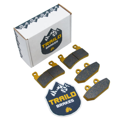 Harley-Davidson Softail 2014-2026 Ceramic Brake Pad Set – Single Front Caliper