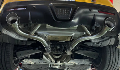 2020–2025 Toyota Supra GR A90 PLM Muffler Delete Axle-Back Exhaust