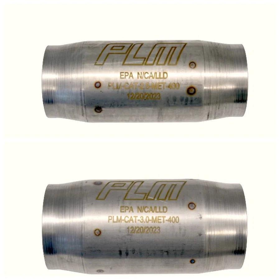 PLM High Flow Performance 400-Cell EPA Metallic Catalytic Converter