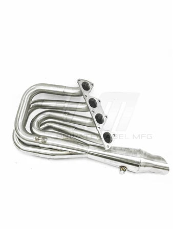 PLM Power Driven B-Series Hood Exit Race Header w/ 4-1 Megaphone
