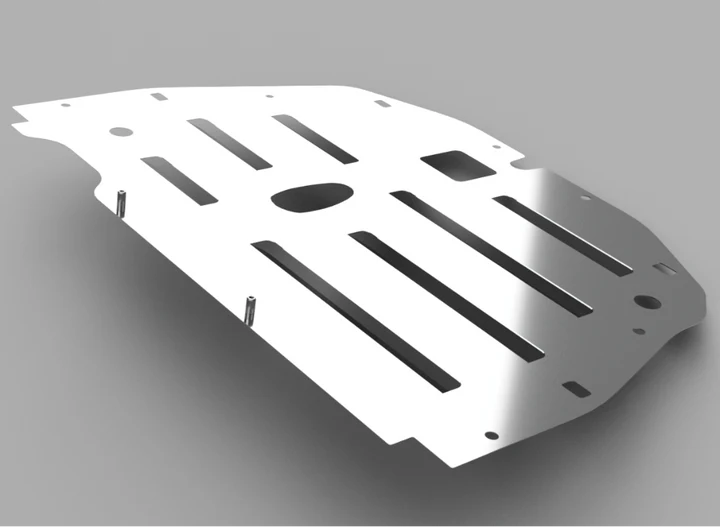 PLM Vented Engine Splash Guard Plate – 2017–2021 Honda Civic Type R FK8