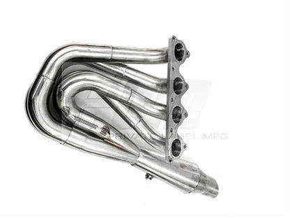 PLM Power Driven H-Series Hood Exit Race Header 4-1 Megaphone – H22 / H22A / F20B / H2B