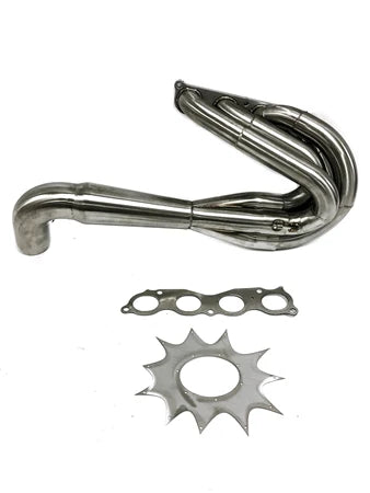PLM Power Driven K-Series Hood Exit Race Header (4-1 Megaphone) – Non-Lean Mount