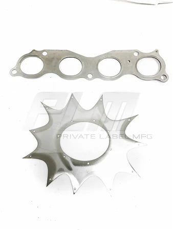 PLM Power Driven K-Series Hood Exit Race Header (4-1 Megaphone) – Non-Lean Mount