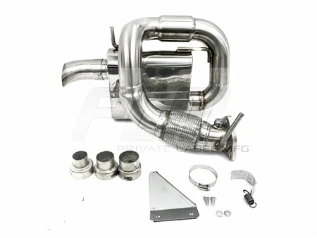 PLM Power Driven 2015–2019 Polaris Slingshot Exhaust with Adjustable Silencers