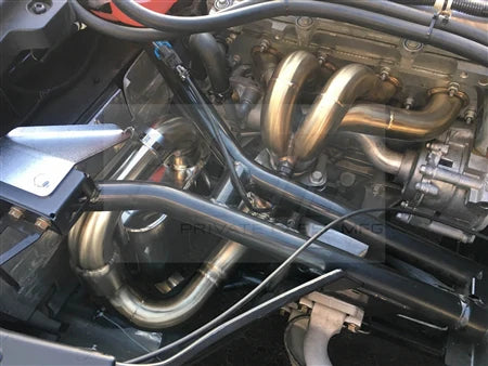 PLM Power Driven Polaris Slingshot Exhaust with Adjustable Silencers & Header 2015–2019 Polaris Slingshot  2.4L Ecotec inline engine