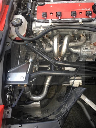 PLM Power Driven Polaris Slingshot Exhaust with Adjustable Silencers & Header 2015–2019 Polaris Slingshot  2.4L Ecotec inline engine