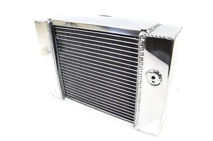 PLM Private Label Mfg. Power Driven Compact Drag Radiator – Small  Universal Fitment