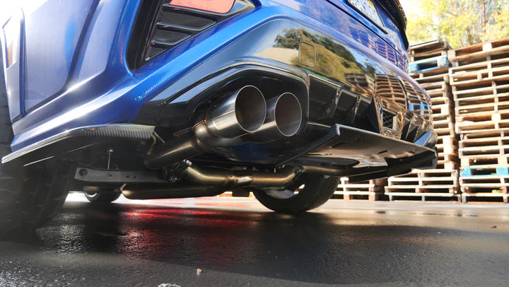 2022–2024 Subaru WRX VB PLM 3-Piece Carbon Fiber Rear Diffuser