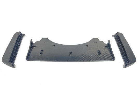 2022–2024 Subaru WRX VB PLM 3-Piece Carbon Fiber Rear Diffuser