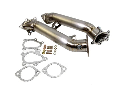 Private Label Mfg. Power Driven Titanium Downpipe – Nissan GT-R R35 2009-2021