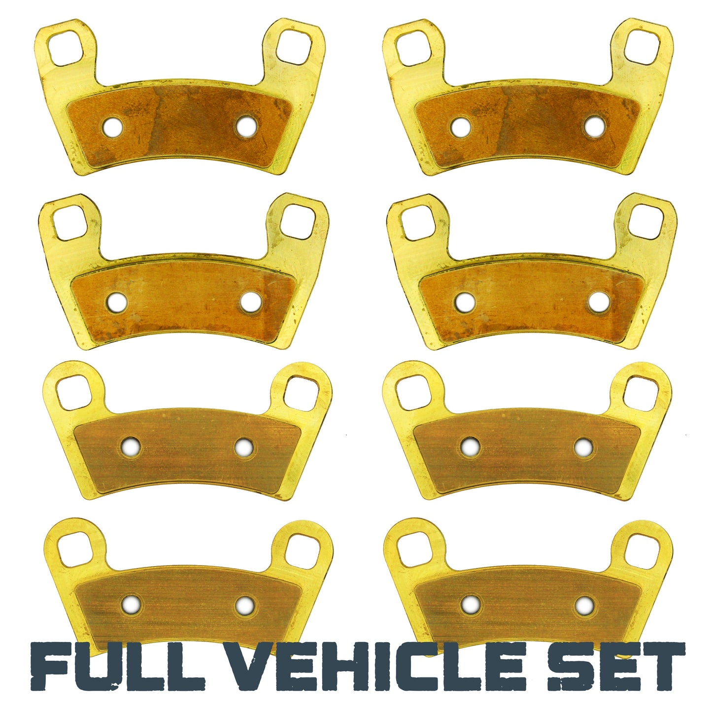Polaris RZR Trail/S 1000/Trail S 1000/S 900/Trail S 900/900/Sport 2014-2026 Brass Brake Pad Set