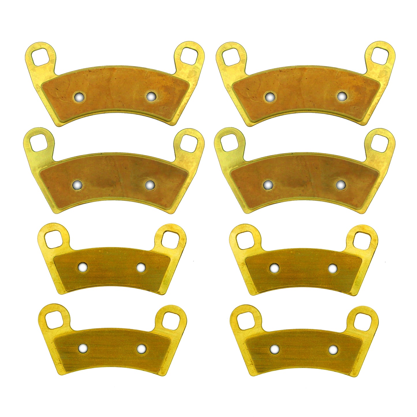 Polaris RZR XP 1000/XP4 1000/RZR 4 900/S 4 1000/S 4 900 2015-2026 Brass Brake Pad Set