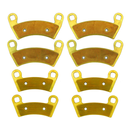 Polaris General 1000/4 1000/XP 1000 2016-2026 Brass Brake Pad Set