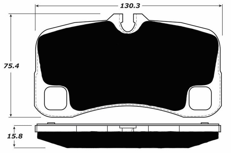 PMB-C Ceramic Pads for Porsche 997 3.6 Carrera 4 (2009-2012) Rear