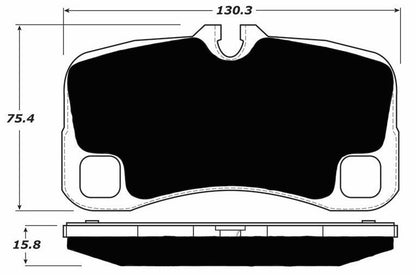 PMB-C Ceramic Pads for Porsche 997 3.6 Carrera 4 (2009-2012) Rear