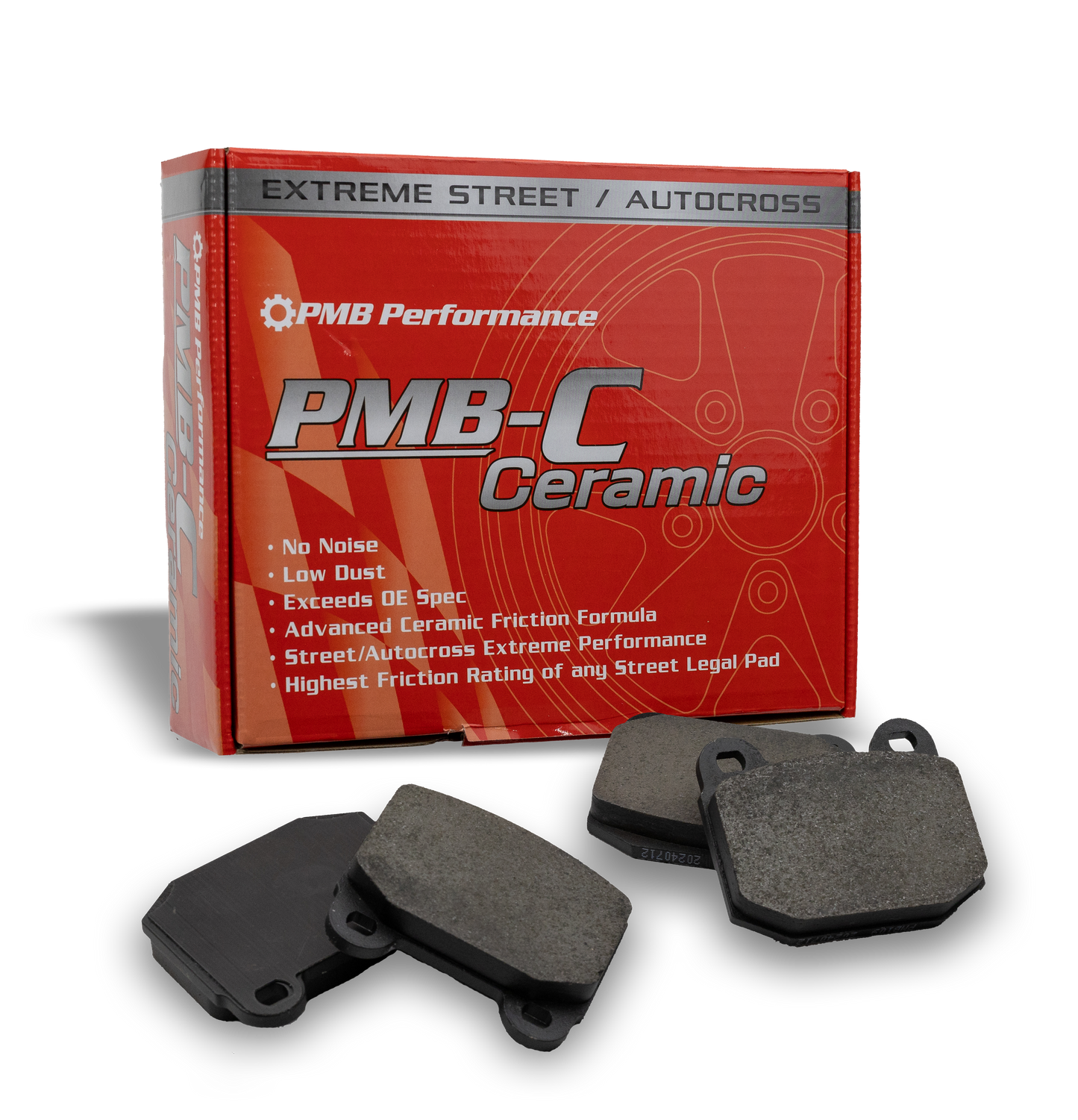 PMB-C Ceramic Pads for Aftermarket Brembo AM Front Calipers