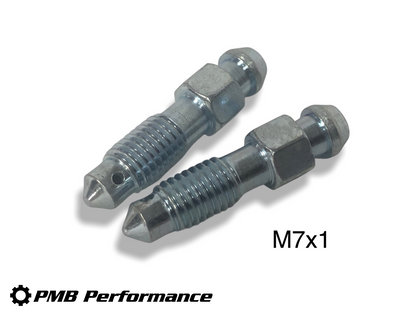 M7x1 Bleeder Valve for Early Porsche 911/912 (65-76) - Pair for Front Calipers