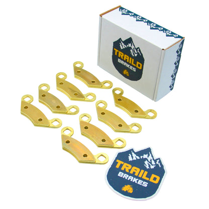 Polaris Sportsman X2/Touring 500/700/800 ATP 330/500 2004-2009 Brass Brake Pad Set