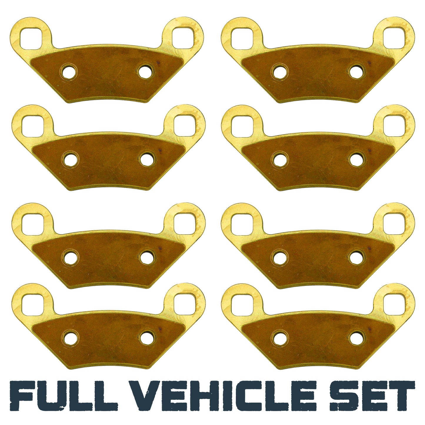 Polaris Scrambler XP 1000 2014-2018 Brass Brake Pad Set