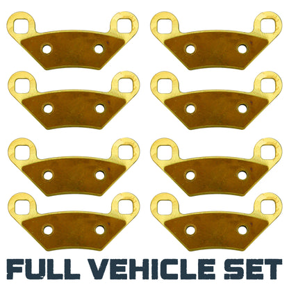 Polaris Sportsman XP 1000/Touring XP 1000/850 High Lifter/X2 550 2010-2026 Brass Brake Pad Set