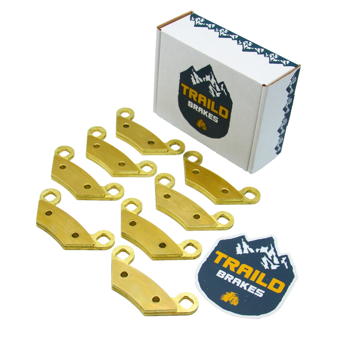 Polaris Scrambler XP 1000 2014-2018 Brass Brake Pad Set