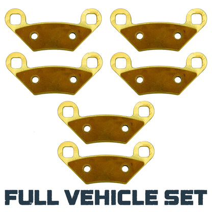 Polaris Sportsman 850/570/550/450 2009-2026 Brass Brake Pad Set