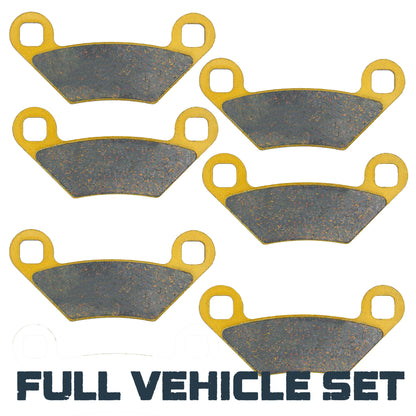 Polaris Sportsman 850/570/550/450 2009-2026 Ceramic Brake Pad Set