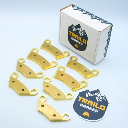 Polaris Scrambler XP 1000 S 2020-2026 Brass Brake Pad Set