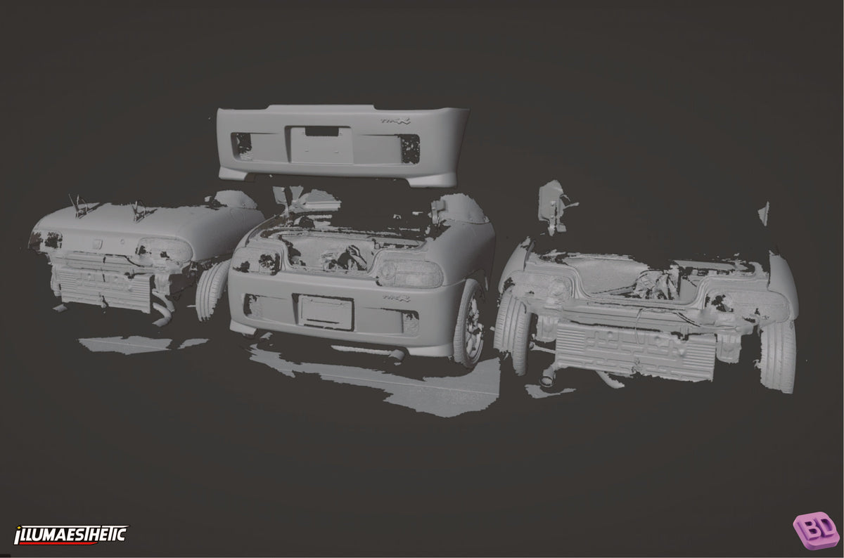 Honda Beat (PP1) 3D Scan (1991-1996)