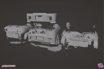 Honda Beat (PP1) 3D Scan (1991-1996)