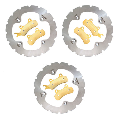 Can-Am Defender 3-Seater HD10/HD9/HD8/HD7/HD5 2016-2026 Ridge Rider Rotor and Pad Kit
